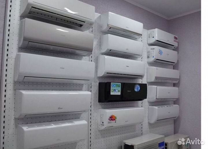 Сплит система с установкой