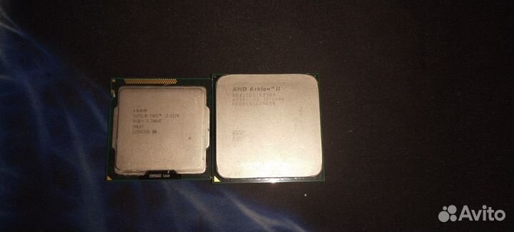 Процессоры Intel core i3-2120 и AMD Athlon II X2 2