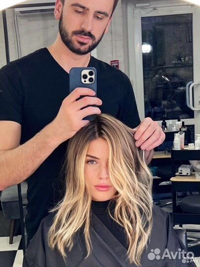 Окрашивание волос