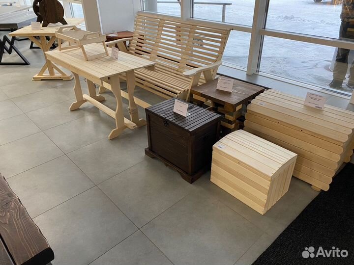 Мебель для бани и дома из липы