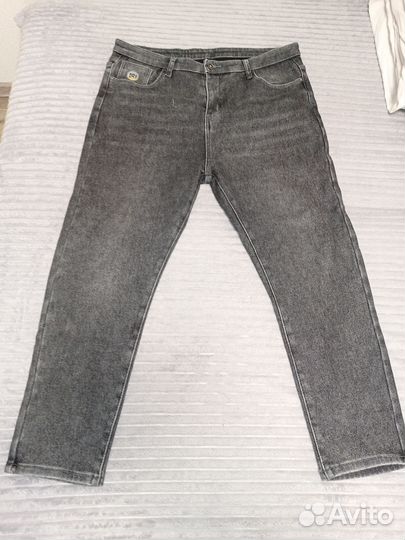 Джинсы утепленные мужские 54