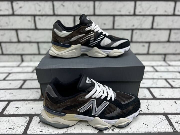 Кроссовки New Balance 9060 Brown Black (36-45)