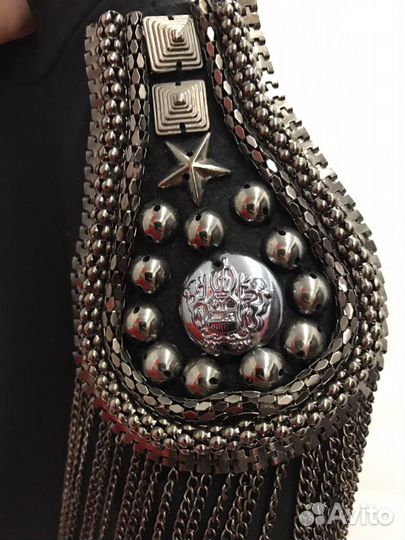 Эполеты серебристые/эполеты на пиджак