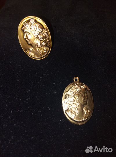 Кулон и перстень винтажные СССР