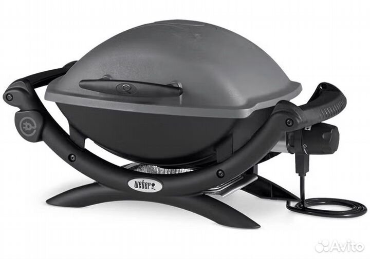 Гриль электрический Weber Q 1400, тем-сер