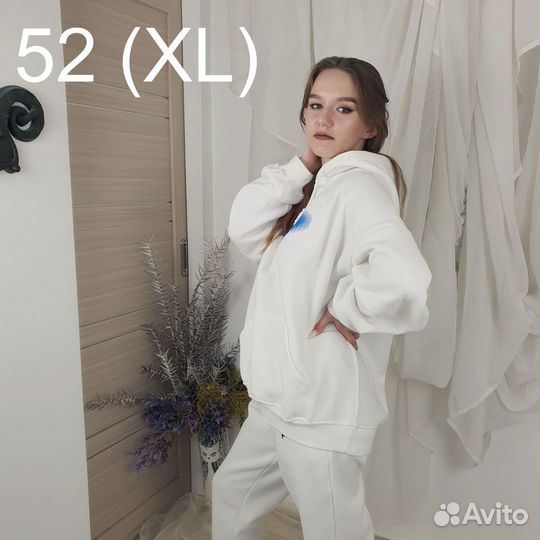 Худи с флисом 7986