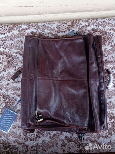 Дорожная сумка натуральная кожа