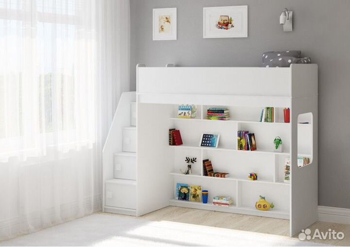 Кровать чердак