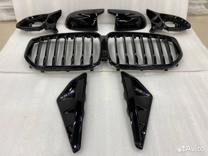 Зеркала М лук решетки x5m жабры BMW X5 G0