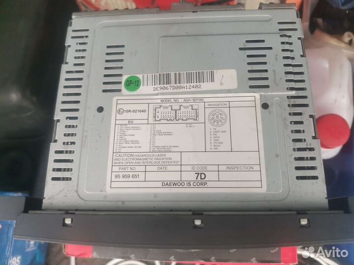 Автомагнитола chevrolet сарtiva