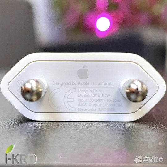 Оригинальный блок Apple 5 Вт (Самый надежный) Новы