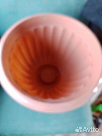 Большой горшок для цветов пластик