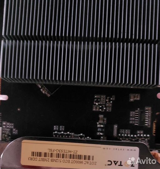 Видеокарта Zotac GeForce 9600GT