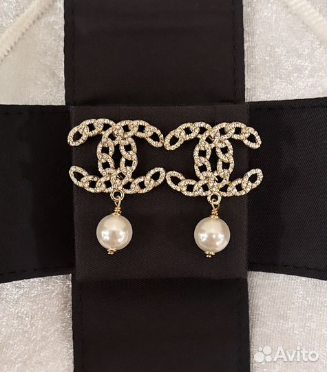 Chanel серьги премиум коллекция 2021 года