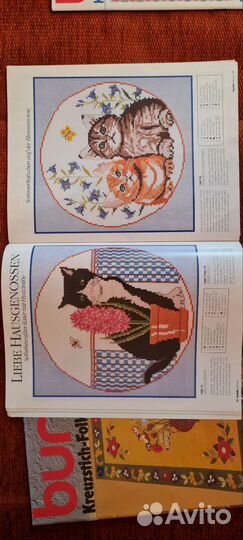 Журнал special Burda вышивка крестом