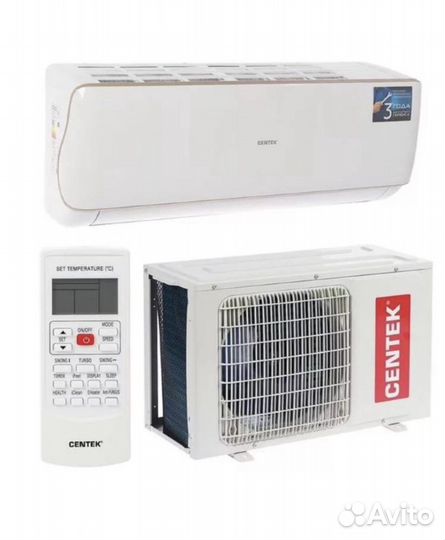 Сплит-система centek CT65E+ с монтажом