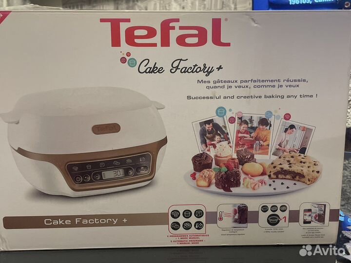 Мультикондитер Tefal Cake Factory KD802112