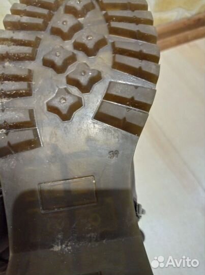 Ботинки на платформе 39