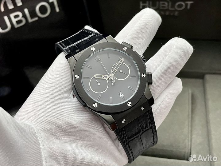 Часы мужские hublot японский механизм