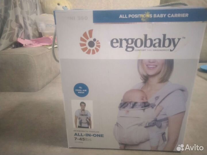 Ерго рюкзак ergobady