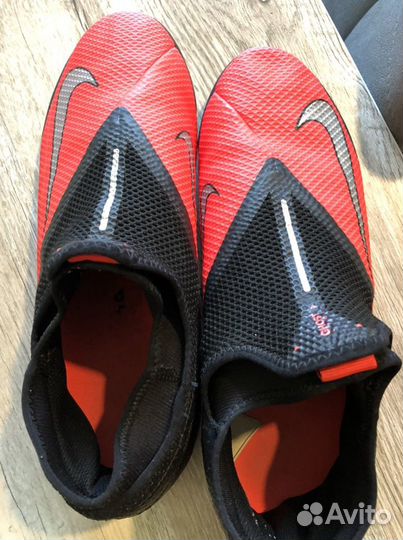 Футбольные бутсы nike phantom, б/у