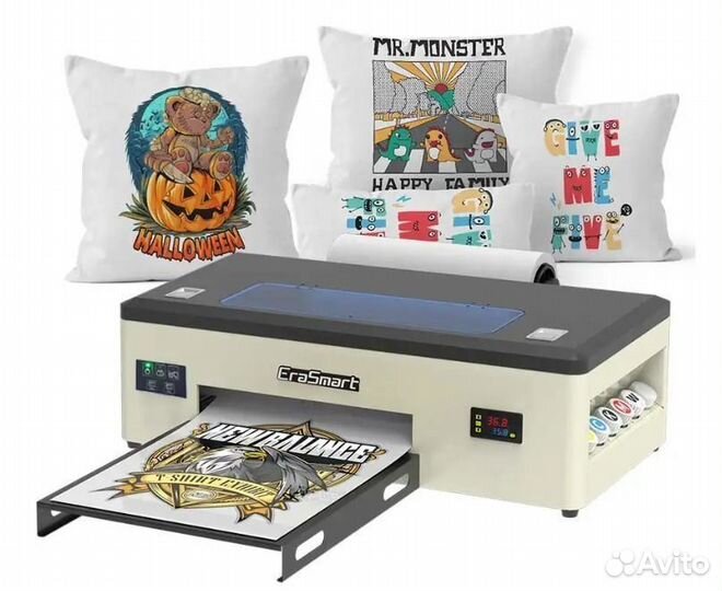 Текстильный DTF принтер A3 + чернила, пленка, клей