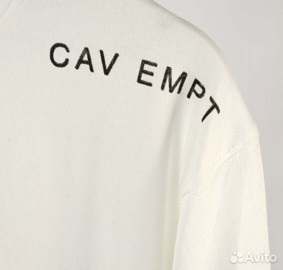 Лонгслив cav empt белый