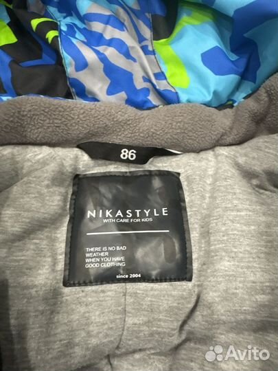 Зимний костюм для мальчика 86 размер