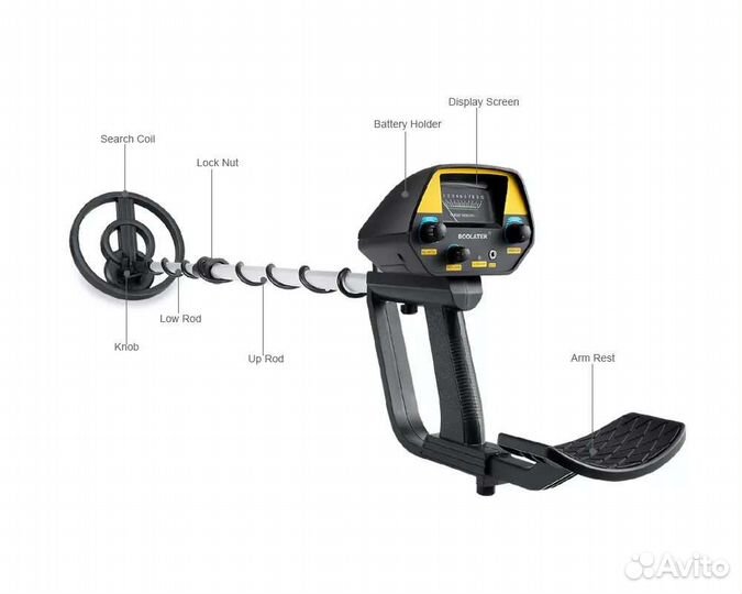 Металлоискатель 4030 Черный Pro версия
