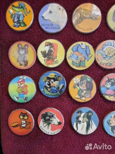 Значки детские 38шт. Цена за все