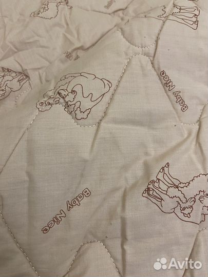 Детское одеяло верблюжья шерсть