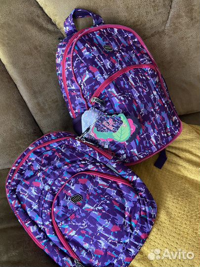 Рюкзак 2 в1 новый детский большой плотный