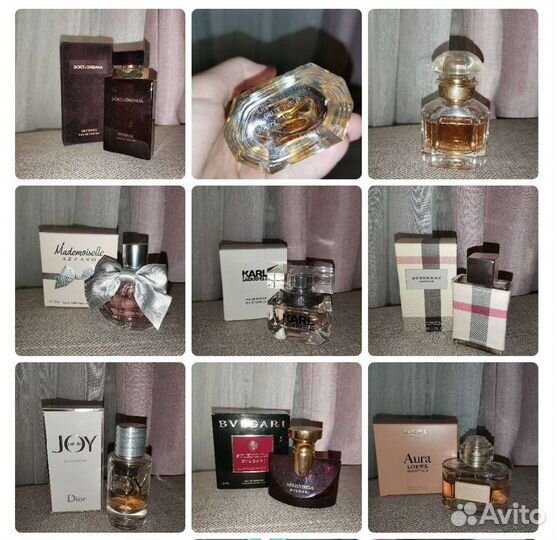 Парфюм dior Azzaro d&g Bulgari