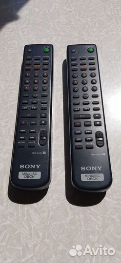 Пульт ду для минидисковых дэк