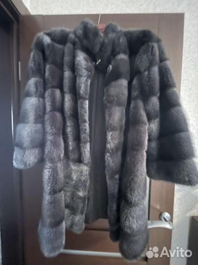 Шуба норковая в отличном состоянии размер 44-46-48