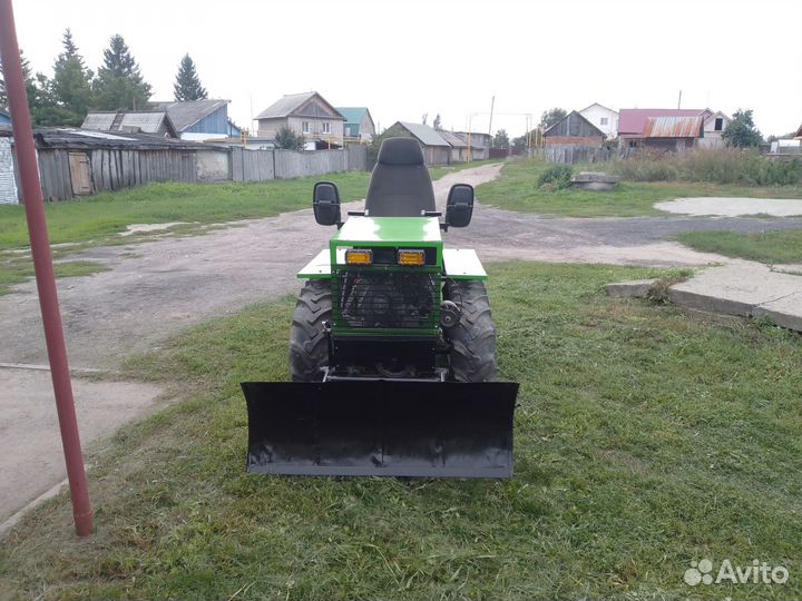 Самодельный гусеничный мини трактор