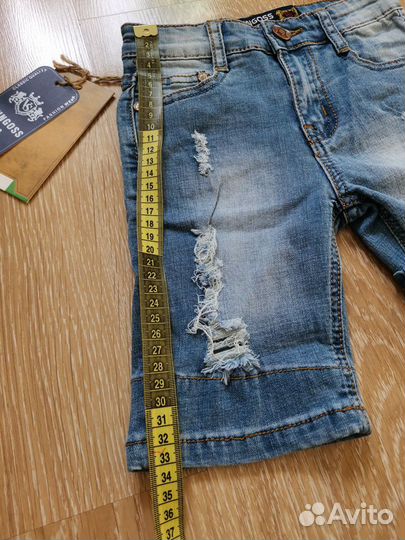 Джинсовые шорты на мальчика