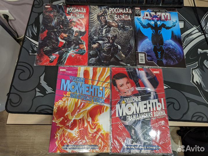 Комиксы синглы (Marvel, DC, дбк)