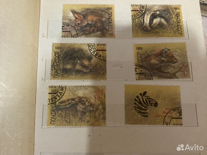 Альбом с марками