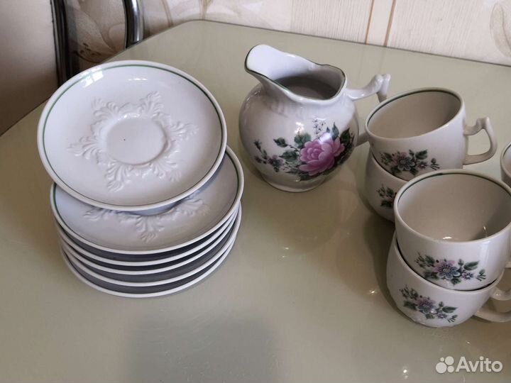 Чайный сервиз СССР. Вербилки