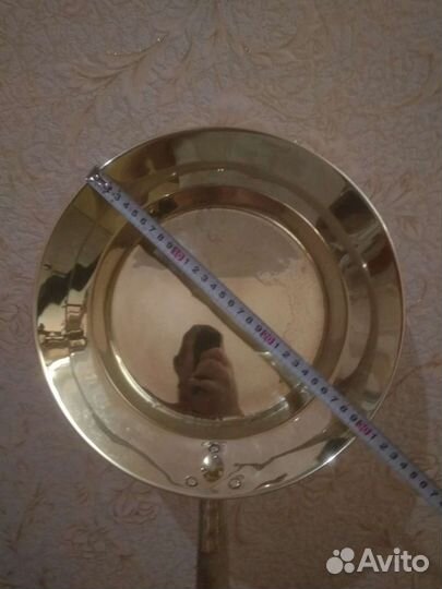 Таз латунный.Сотейник