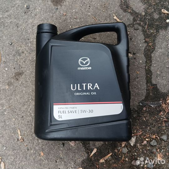 Масло моторное 10w30 Mazda 5л новое