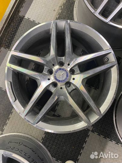 Диски колесные R19 AMG W222 разноширокие