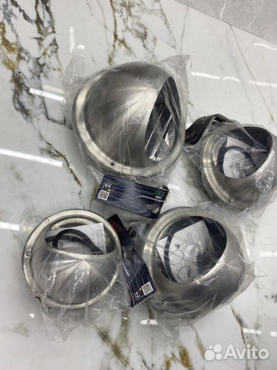 Козырёк нержавейка 125 вентиляция