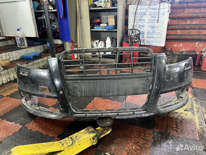 Бампер передний audi a6 c6 рейсталинг