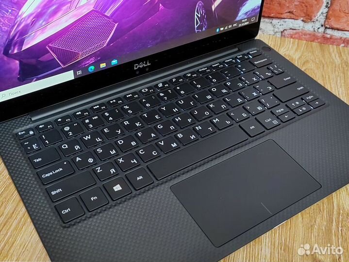 Для работы игр учебы Ноутбук Core i5 FHD Dell XPS