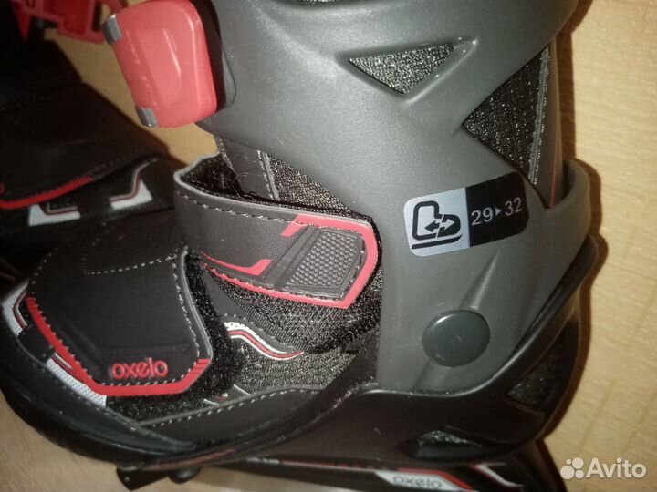 Коньки детские раздвижные 29-32