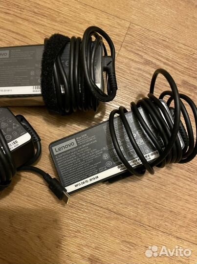 Блок питания (зарядка) Lenovo Type-C 65W