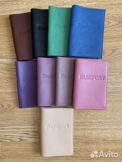 Обложка для паспорта натуральная кожа