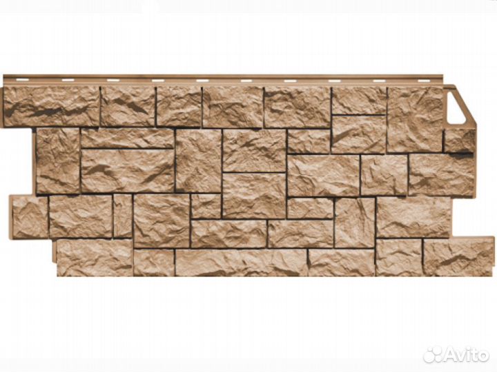 Фасадные панели Fineber Камень дикий
